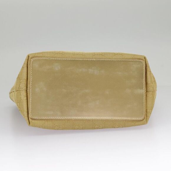 Gucci Gold Canvas Tote Bag (Pre-Owned) - Picture 10 of 16